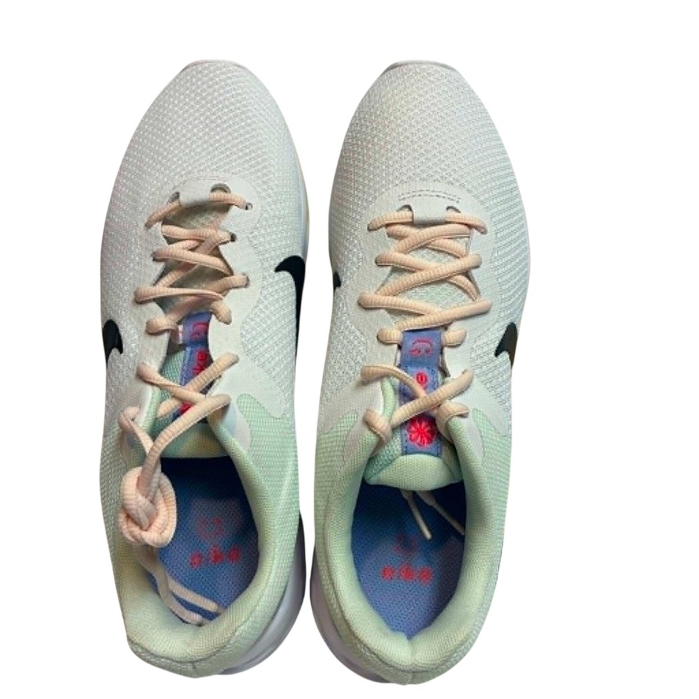 Nike Revolution 6 Next Nature Running Shoes Womens 11 White Pink DQ9475-100